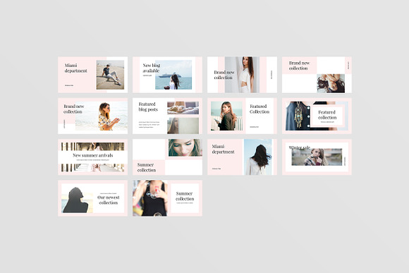 Miami Social Media Pack in Social Media Templates - product preview 10