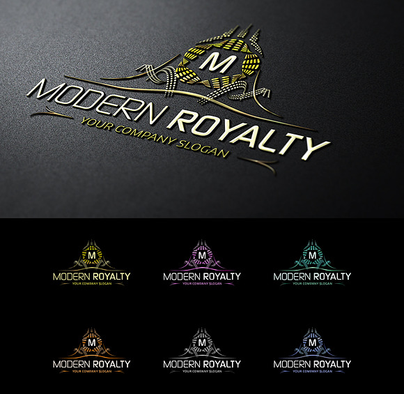 Modern Royalty Logo Template in Logo Templates - product preview 4