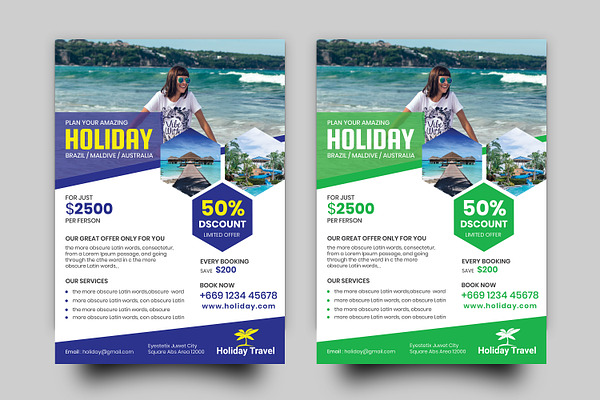 Holiday Travel Flyer