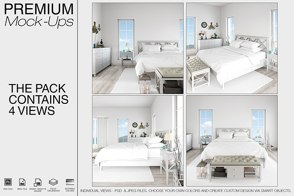 Bedding Set - Coastal Style in Product Mockups - product preview 1
