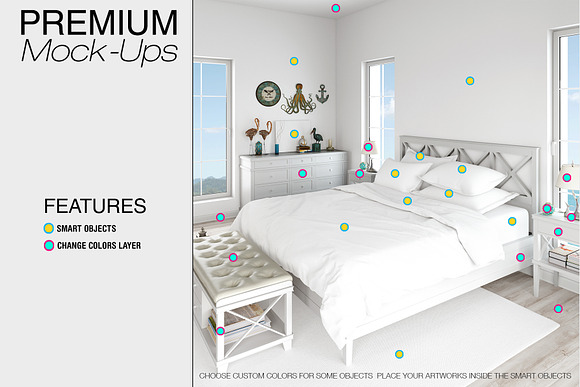 Bedding Set - Coastal Style in Product Mockups - product preview 2