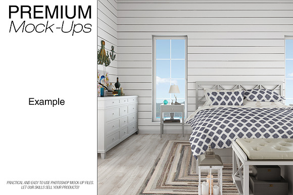 Bedding Set - Coastal Style in Product Mockups - product preview 3