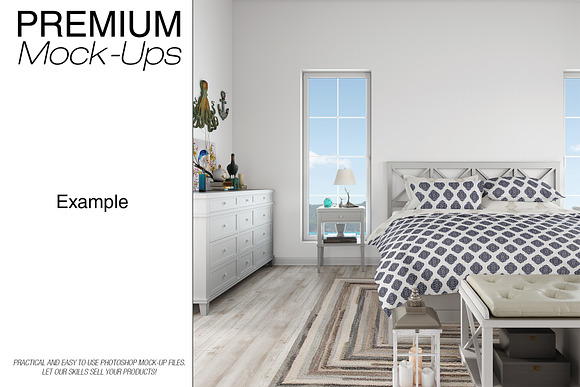 Bedding Set - Coastal Style in Product Mockups - product preview 4