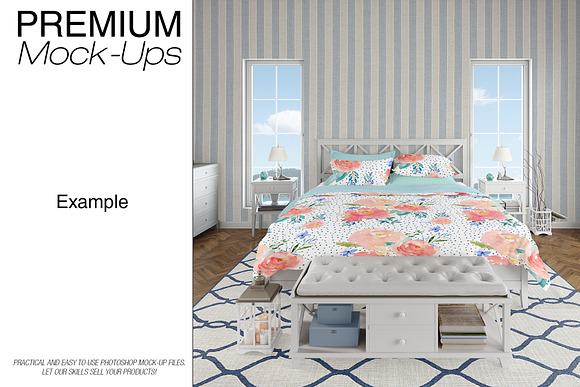 Bedding Set - Coastal Style in Product Mockups - product preview 13