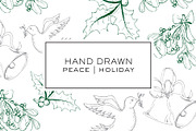 Hand Drawn Christmas Clipart