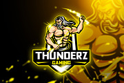 Thuderz Gaming-Mascot & Esport Logo