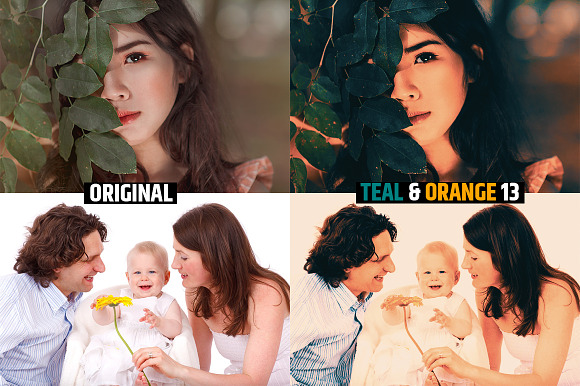 Orange & Teal 30 Cinematic FILM LUTS in Add-Ons - product preview 14