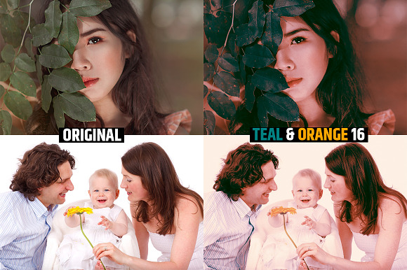 Orange & Teal 30 Cinematic FILM LUTS in Add-Ons - product preview 17