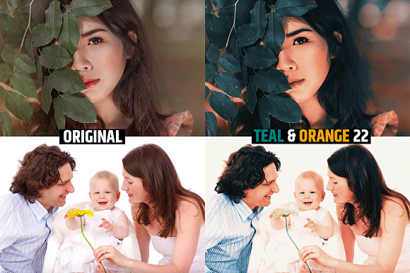 Orange & Teal 30 Cinematic FILM LUTS in Add-Ons - product preview 23