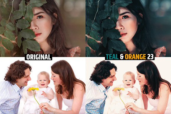 Orange & Teal 30 Cinematic FILM LUTS in Add-Ons - product preview 24