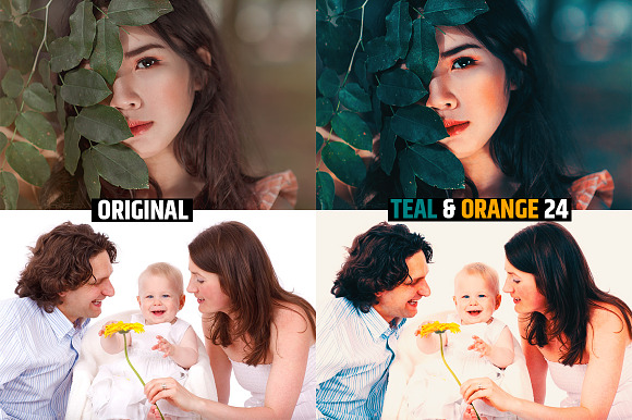 Orange & Teal 30 Cinematic FILM LUTS in Add-Ons - product preview 25