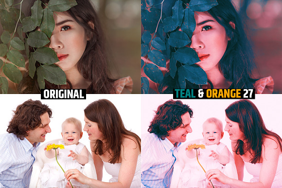 Orange & Teal 30 Cinematic FILM LUTS in Add-Ons - product preview 28