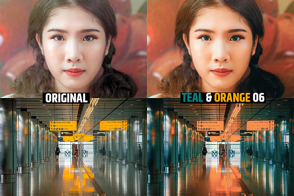 Orange & Teal 30 Cinematic FILM LUTS in Add-Ons - product preview 37