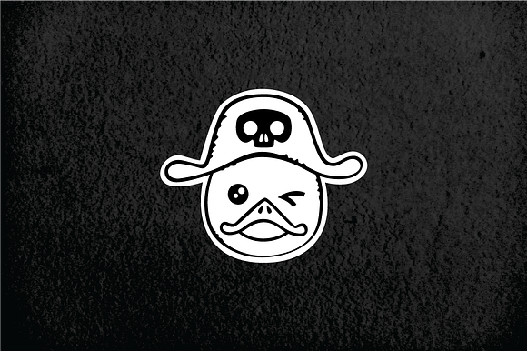Pirate Chick Logo Template in Logo Templates - product preview 2