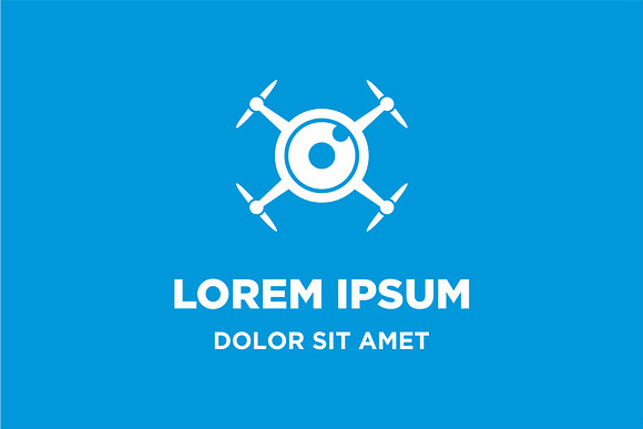 Drone Logo Icon Vector in Logo Templates - product preview 1
