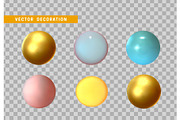 3D sphere isolated