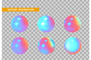 3D sphere colorful