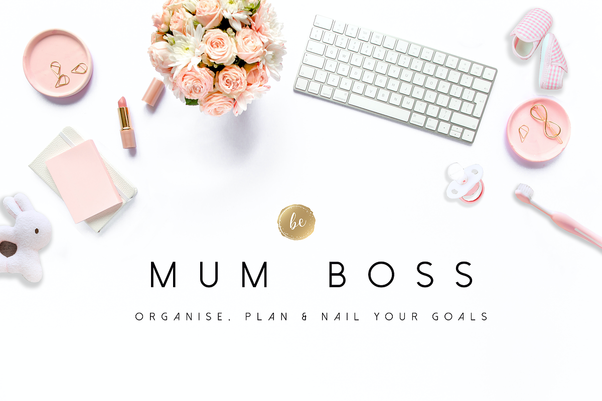 Mum Boss - Printable Planner in Stationery Templates - product preview 8