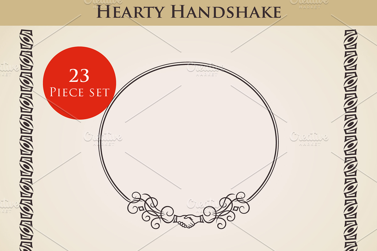 Hearty Handshake in Illustrations - product preview 8