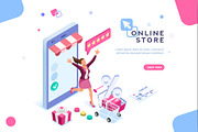 Shopping and Discounts Web Page