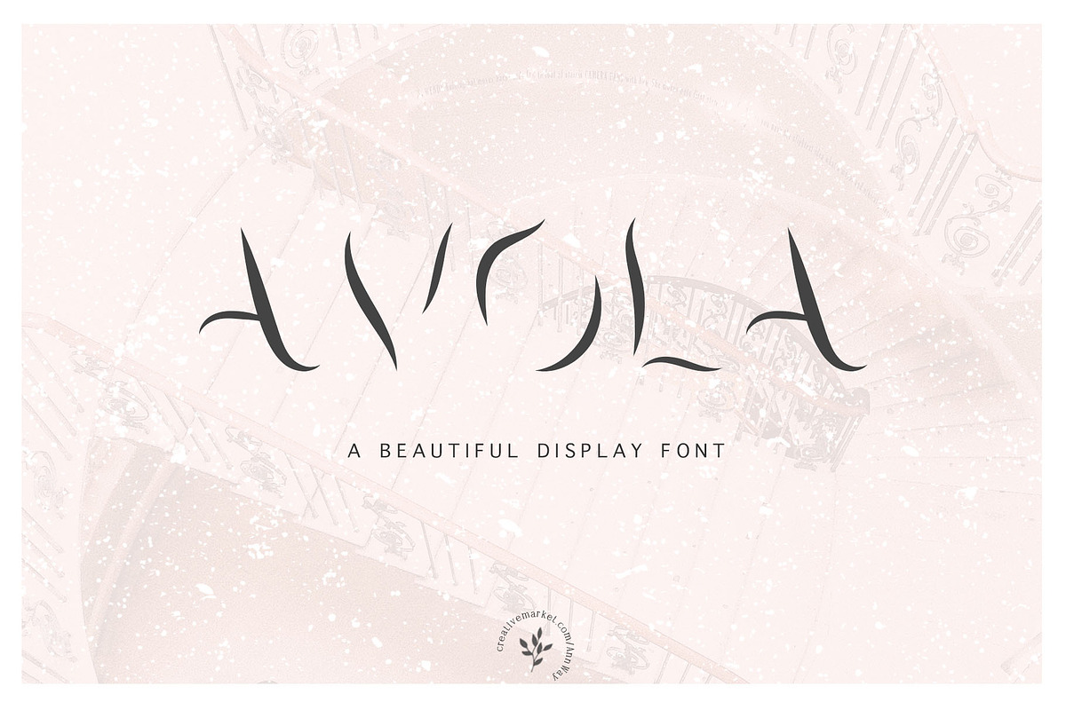 Avola | Font + Bonus in Display Fonts - product preview 8