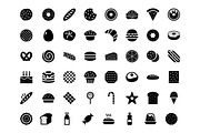 80 Bakery Vector Icons