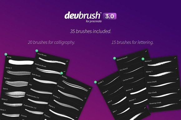 DevBrush™ 3.0 for Procreate in Photoshop Brushes - product preview 1