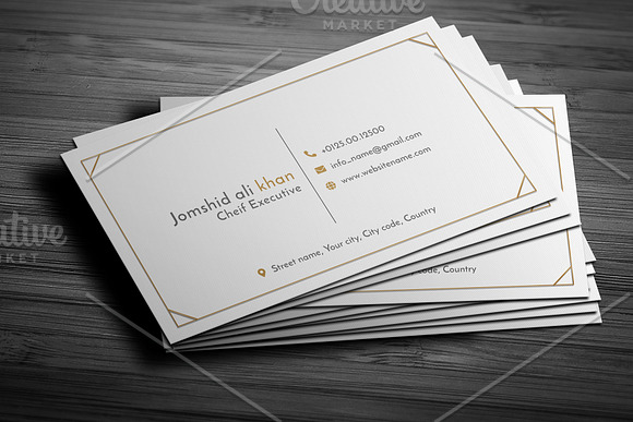 Officer Business Card in Business Card Templates - product preview 1
