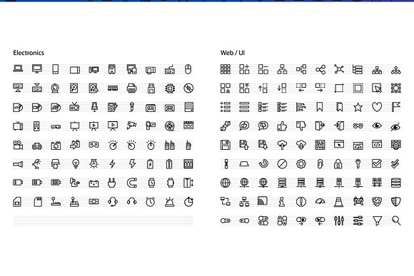 +600 Simple Icons - pack in Simple Icons - product preview 2