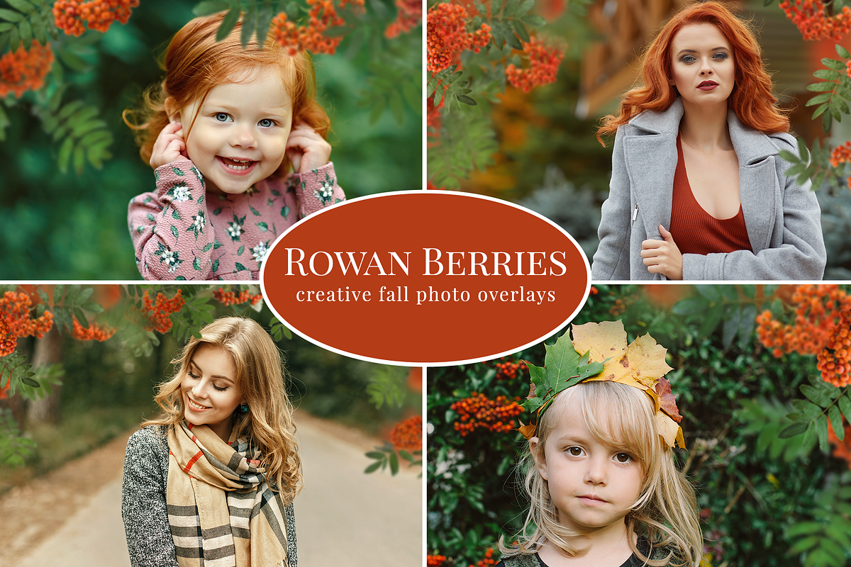 Rowan Berries photo overlays in Photoshop Layer Styles - product preview 8