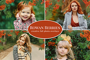 Rowan Berries photo overlays