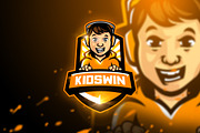 Kidswin - Mascot & Esport Logo