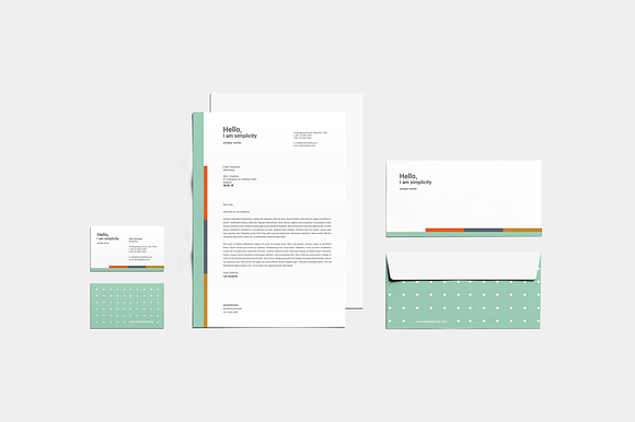 Hello Corporate Identity in Stationery Templates - product preview 7