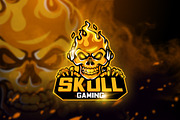Skull Gaming - Mascot & Esport logo