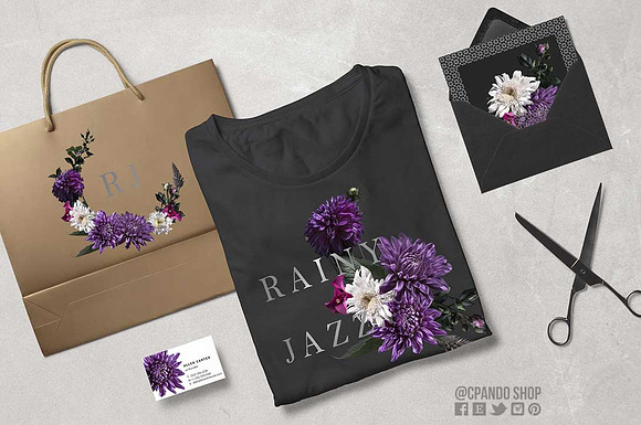 Rainy Jazz hand curated clip art in Objects - product preview 1