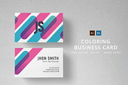 Coloring Business Card
