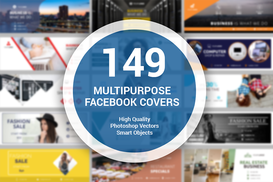 Facebook Covers Mega Bundle in Facebook Templates - product preview 8