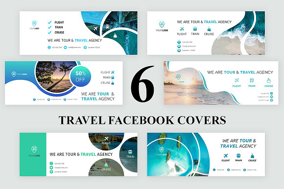 Facebook Covers Mega Bundle in Facebook Templates - product preview 2