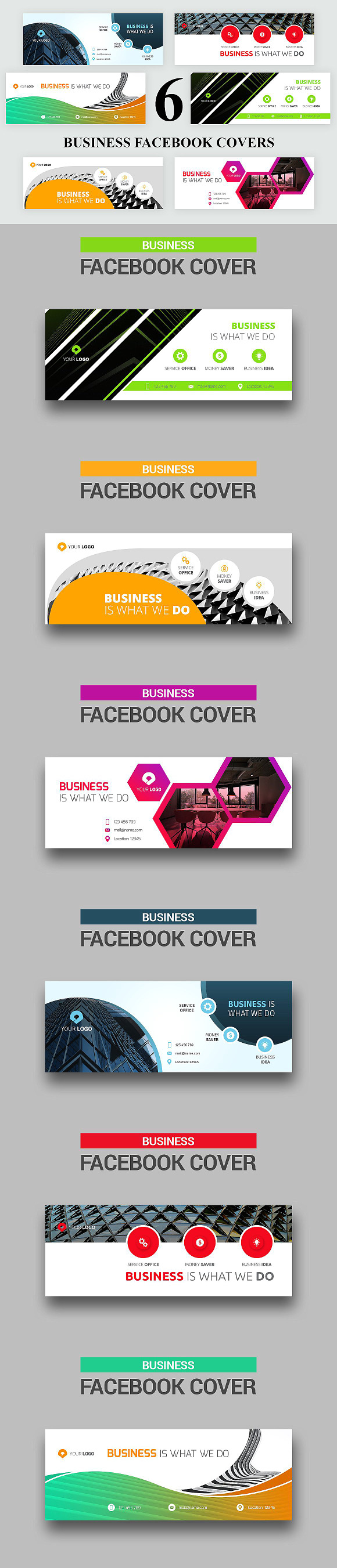 Facebook Covers Mega Bundle in Facebook Templates - product preview 24