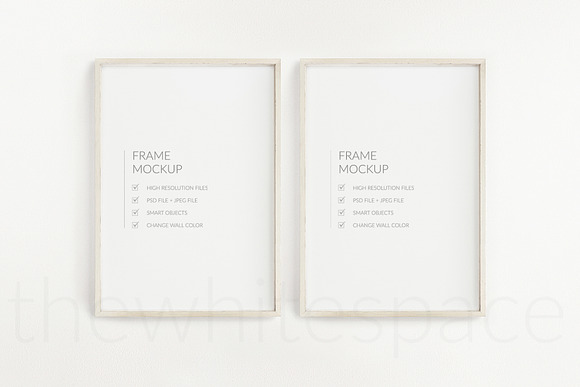 A4 Frame Mockup Bundle in Print Mockups - product preview 4