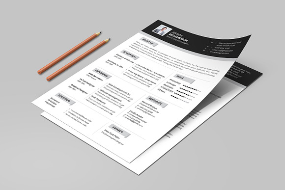 CV And Cover Letter in Letter Templates - product preview 1