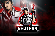 Shotman Team - Mascot & Esport Logo
