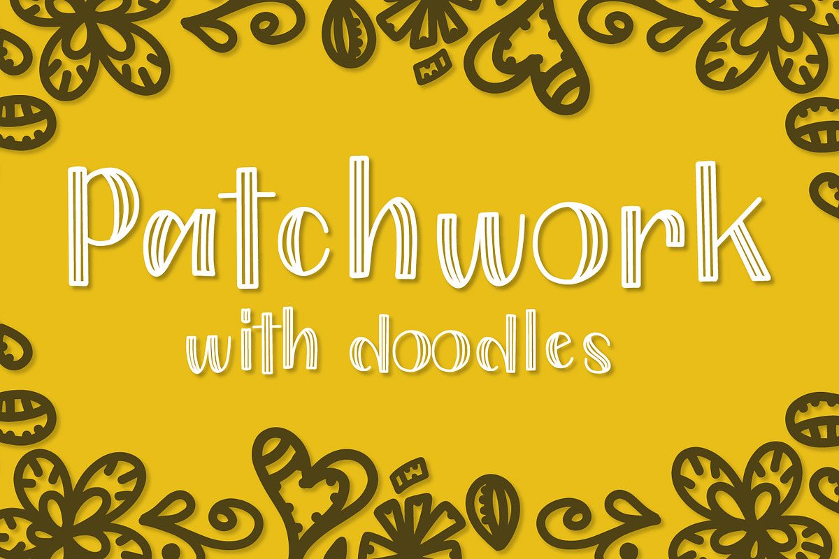 Patchwork - A Font Duo in Display Fonts - product preview 8