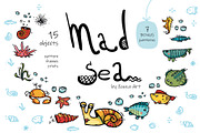 Mad Sea collection - 15 elements