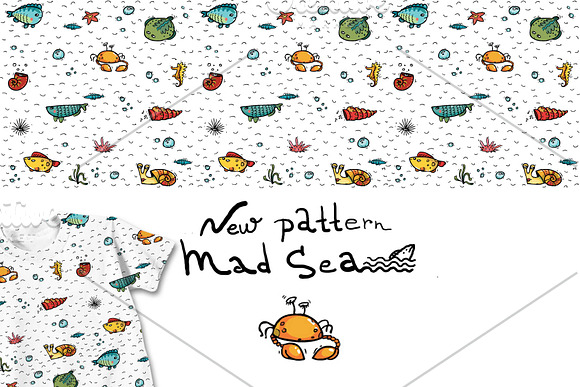 Mad Sea collection - 15 elements in Illustrations - product preview 1