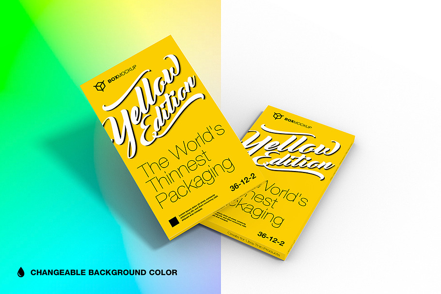 36.21.2 Super Thinner Box Mockup in Product Mockups - product preview 8