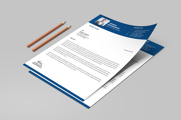 Resume And Cover Letter in Letter Templates - product preview 2