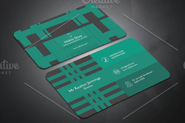 Mobile Store Business Card