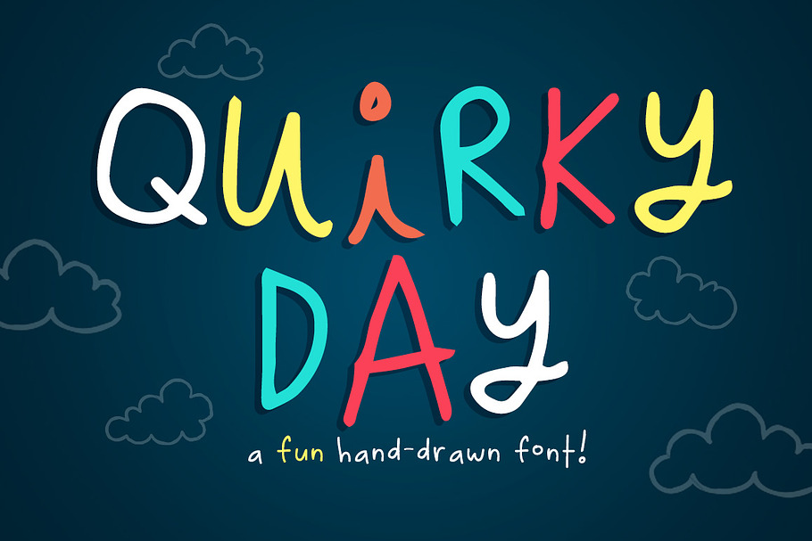 Quirky Day Font in Display Fonts - product preview 8