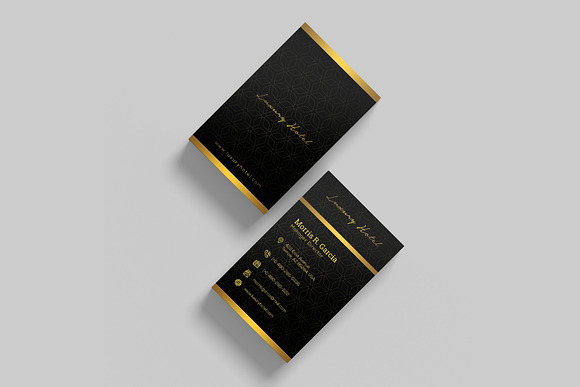 Luxury Business Card Template in Business Card Templates - product preview 2